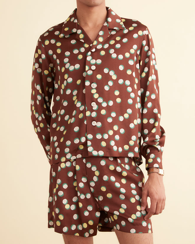 Bubble Dot Long Sleeve Shirt MENS SHIRTS BODE New York