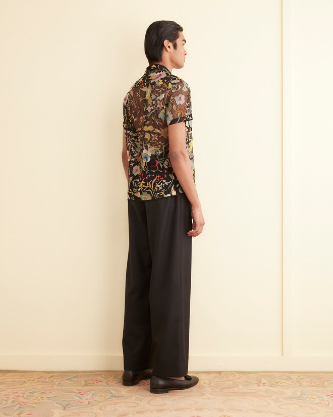 Heirloom Floral Short Sleeve Shirt MENS SHIRTS BODE New York