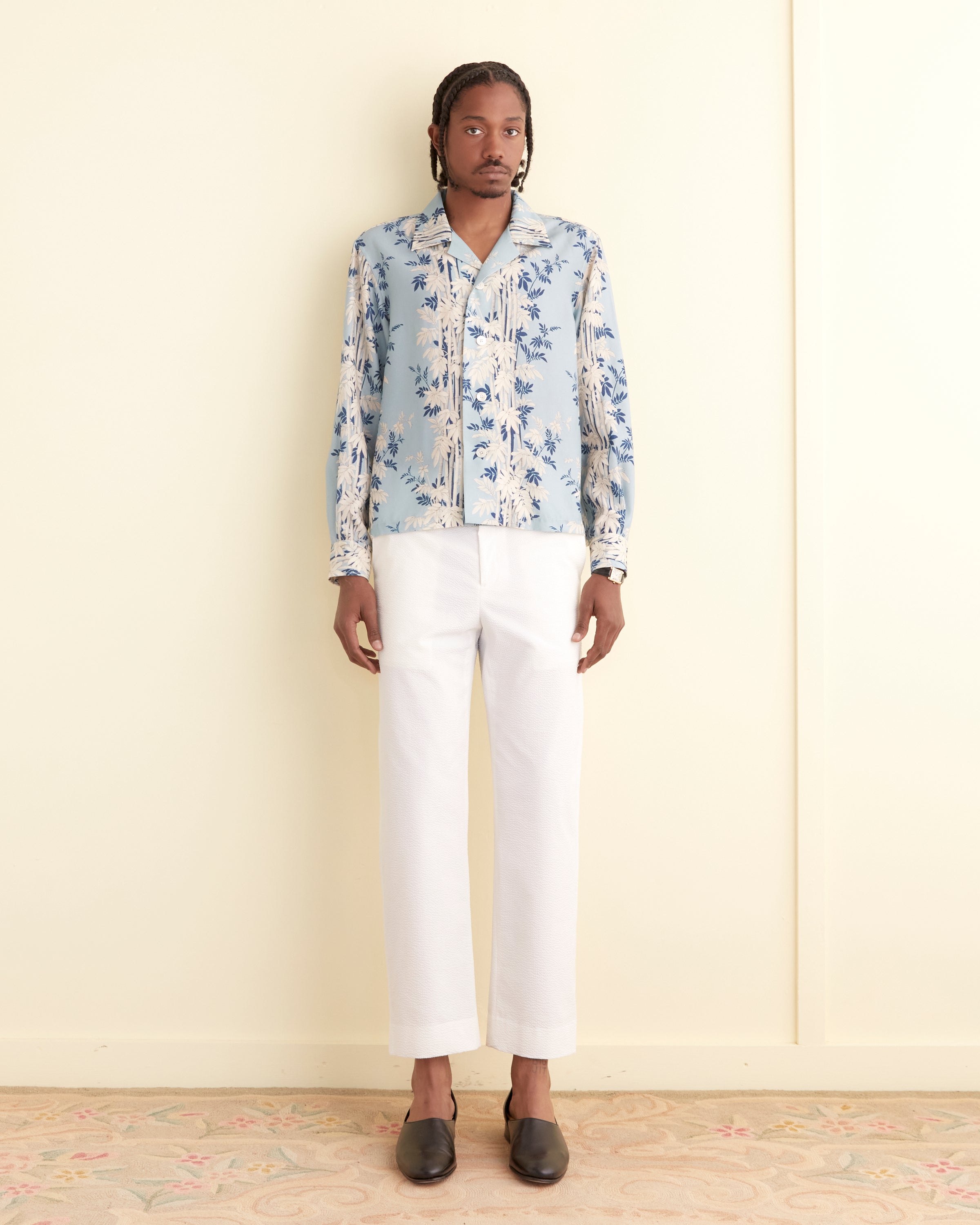 トップス BODE Bamboo Forest Long Sleeve Shirt Bamboo Forest Long Sleeve Shirt – BODE