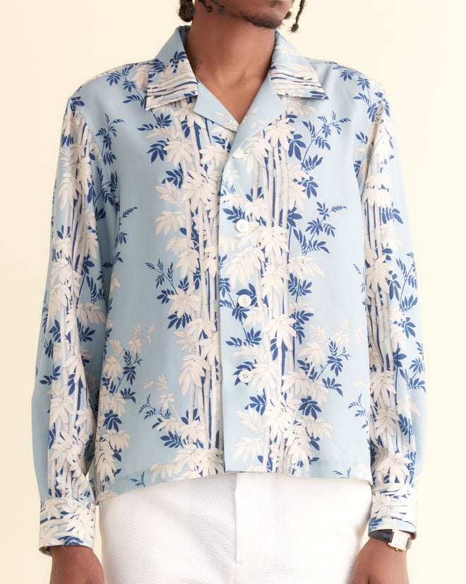 Bamboo Forest Long Sleeve Shirt MENS SHIRTS BODE New York