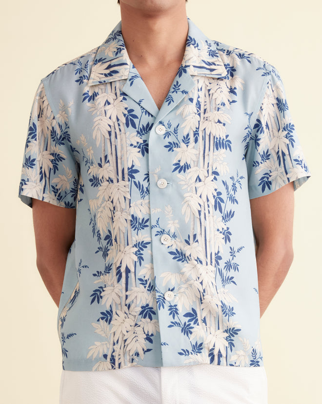 Bamboo Forest Short Sleeve Shirt MENS SHIRTS BODE New York