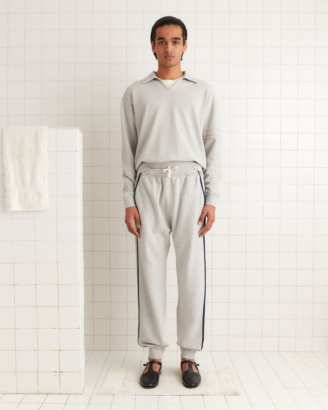 Crew Joggers - Heathered Grey MENS PANTS BODE New York