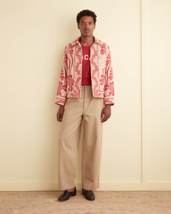 Nouveau Monstera Overshirt KNITWEAR BODE New York