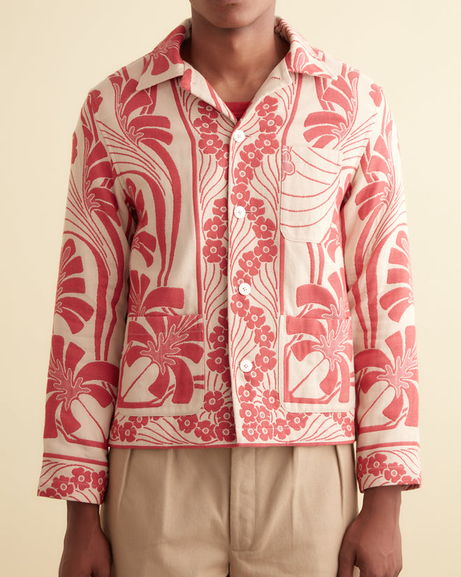 Nouveau Monstera Overshirt KNITWEAR BODE New York