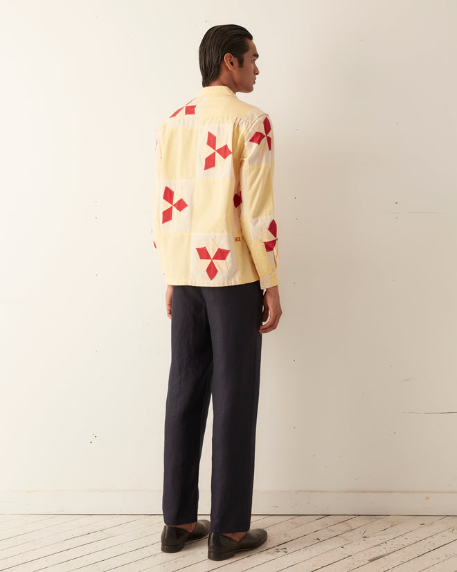Novel Star Quilt Long Sleeve Shirt SHIRTS BODE New York