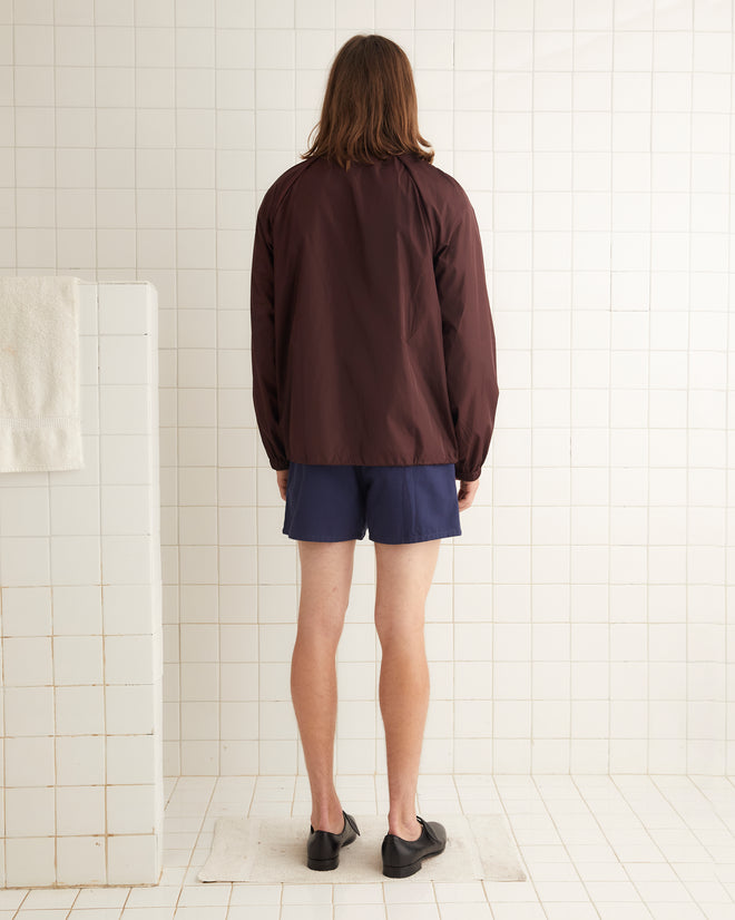 Nylon Track Jacket - Burgundy MENS JACKETS BODE New York