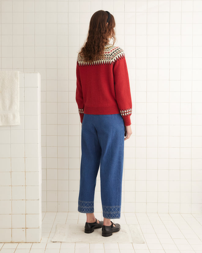 Oslo Cardigan KNITWEAR BODE New York