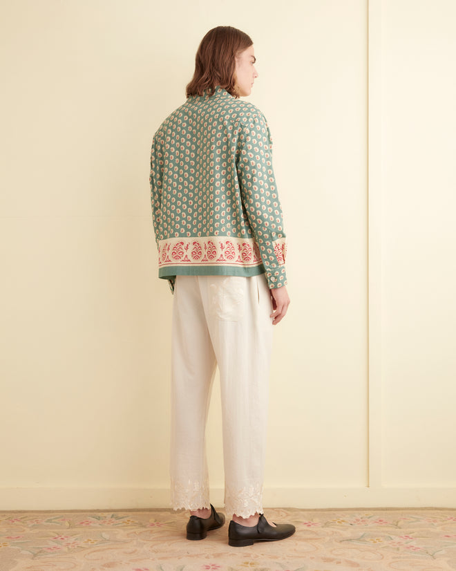 Paisley Frame Long Sleeve Shirt SHIRT BODE New York