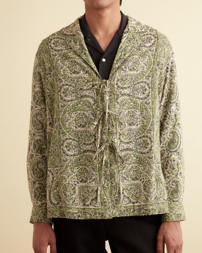 Paisley Tie Long Sleeve Shirt SHIRT BODE New York