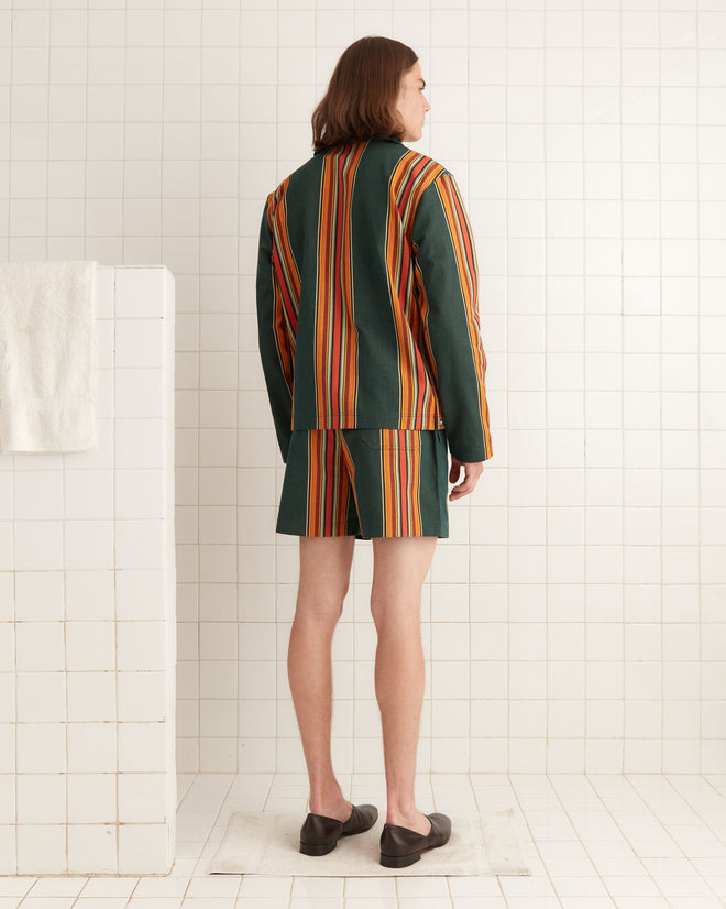 Parakeet Stripe Pullover JACKETS BODE New York