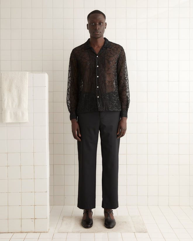 Pewter Shoal Long Sleeve Shirt MENS SHIRTS BODE New York