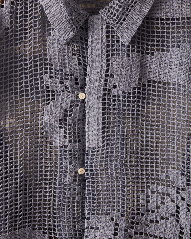 Pinot Crochet Shirt - L/XL OOAK SHIRT BODE New York