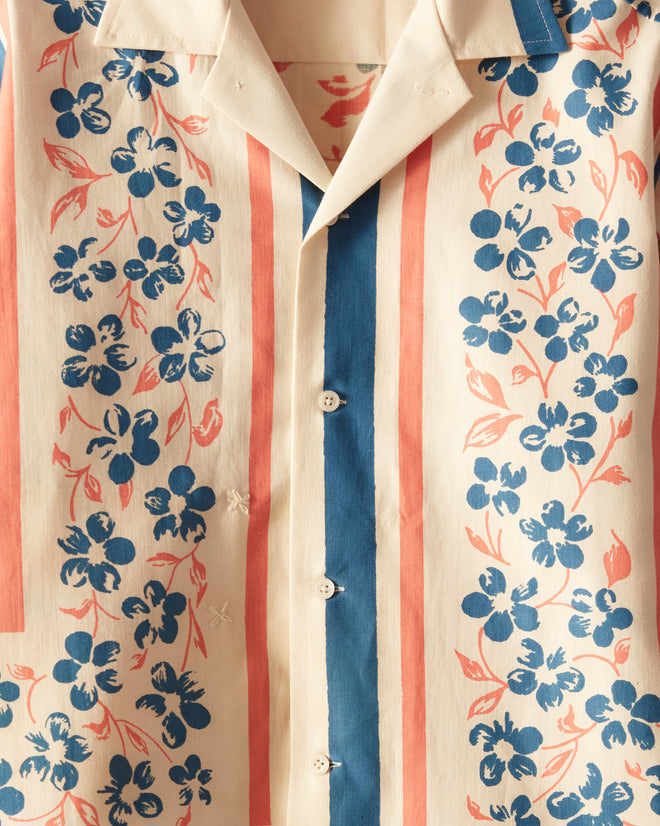 Plumeria Long Sleeve Shirt - XS/S OOAK SHIRT BODE New York