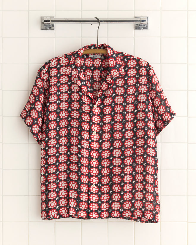 Polka Fleur Short Sleeve Shirt SHIRTS BODE New York
