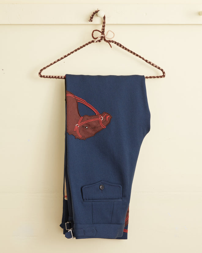 Pony Appliqué Trousers TROUSERS BODE New York