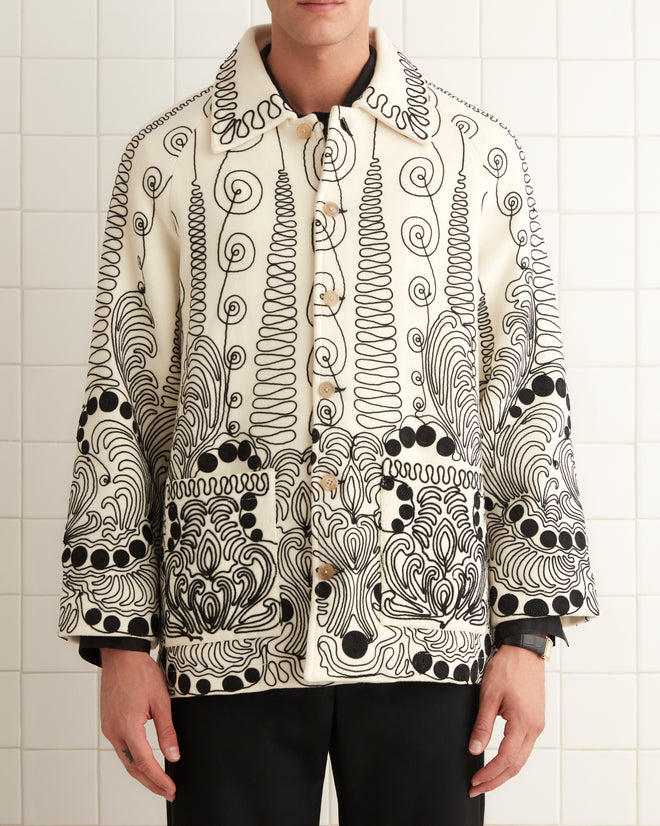 Quillwork Coat MENS OUTERWEAR BODE New York