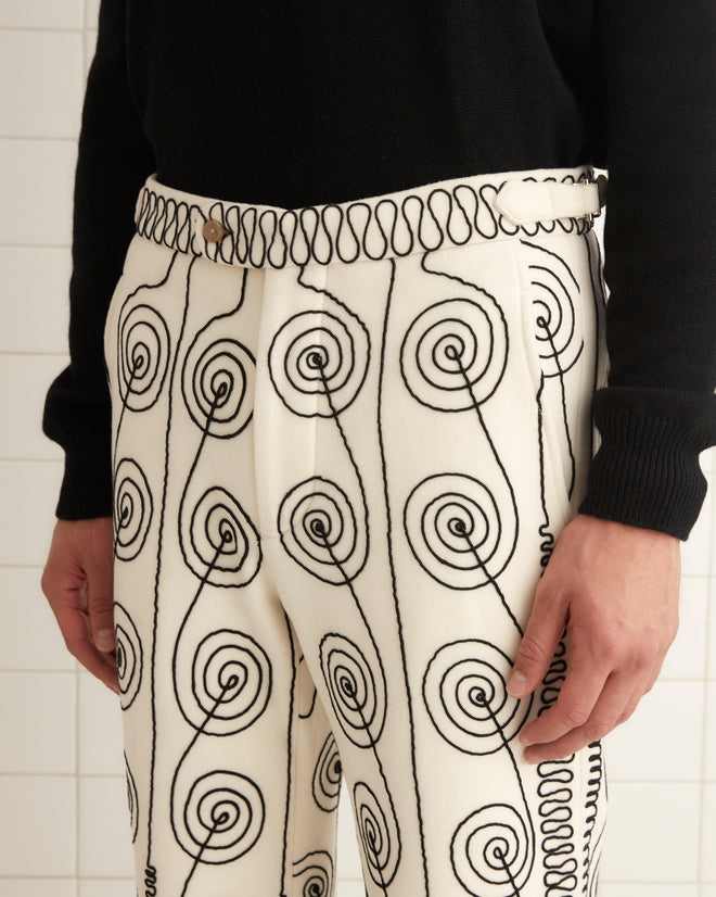Quillwork Trousers MENS TROUSERS BODE New York