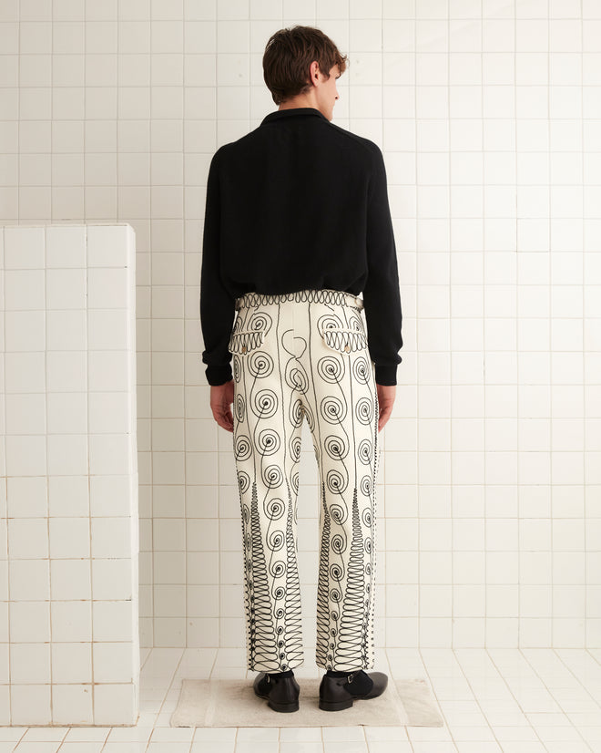 Quillwork Trousers MENS TROUSERS BODE New York