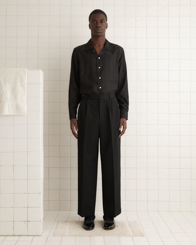 Riding Twill Trousers - Black MENS TROUSERS BODE New York