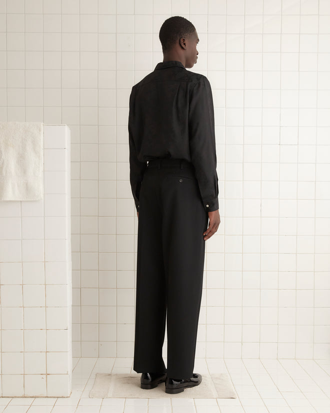 Riding Twill Trousers - Black MENS TROUSERS BODE New York