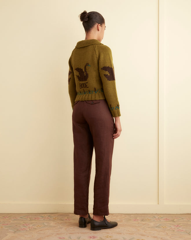 Rumney Cardigan - Green