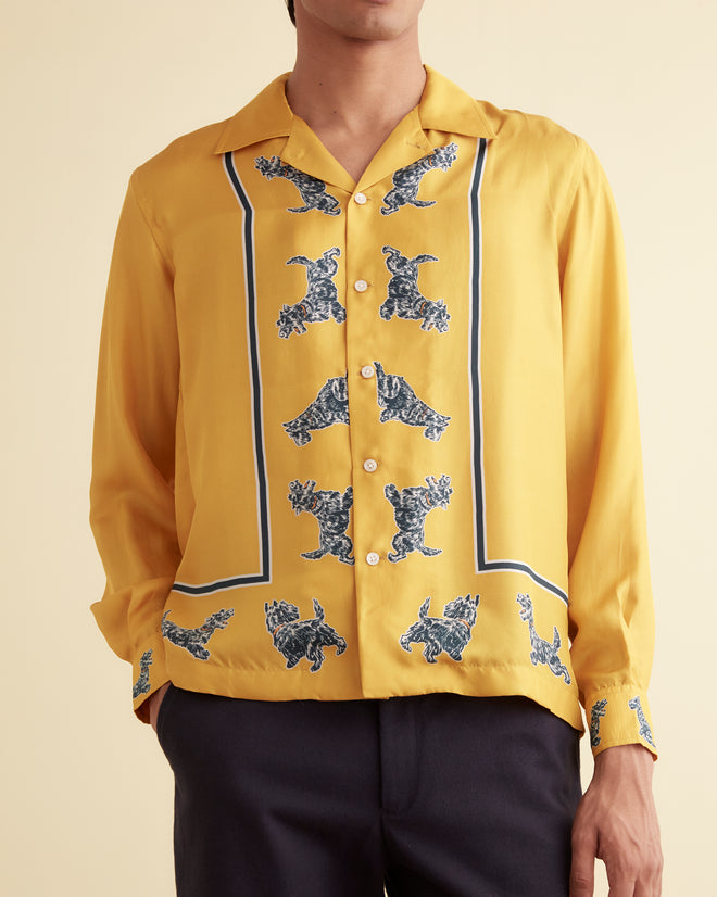 Running Scottie Long Sleeve Shirt SHIRT BODE New York