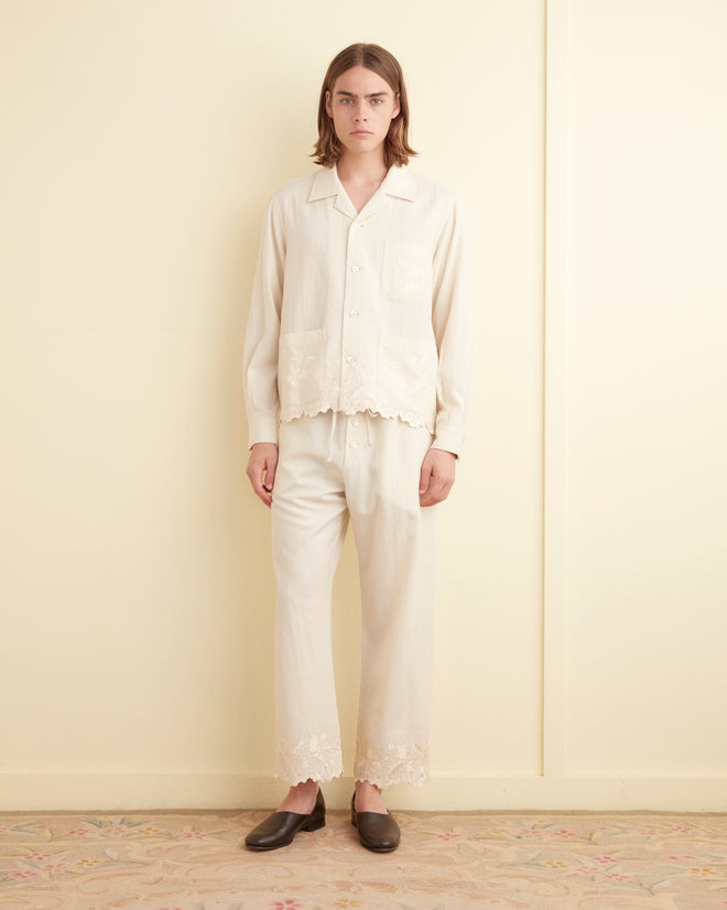 Scalloped Acorn Pajama Pants PANT BODE New York