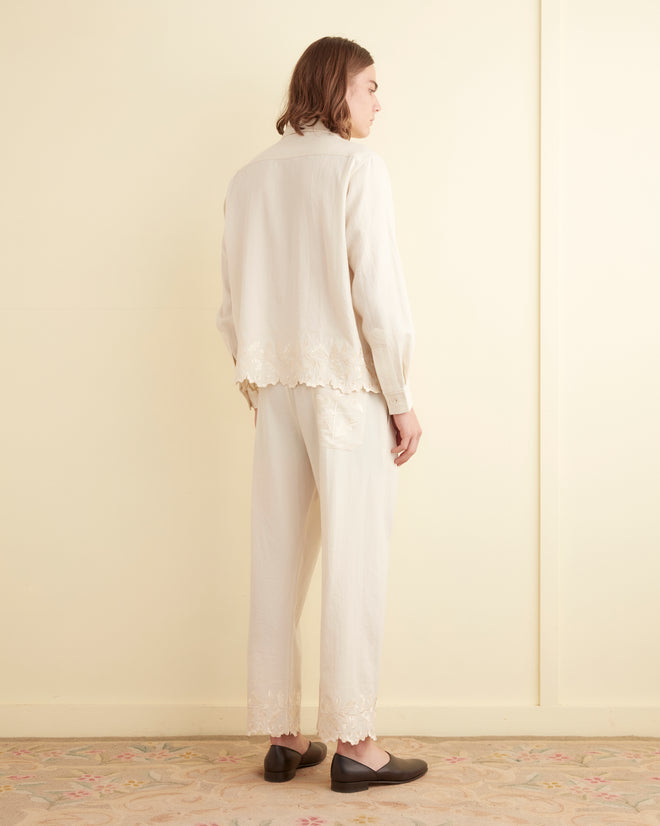 Scalloped Acorn Pajama Pants PANT BODE New York