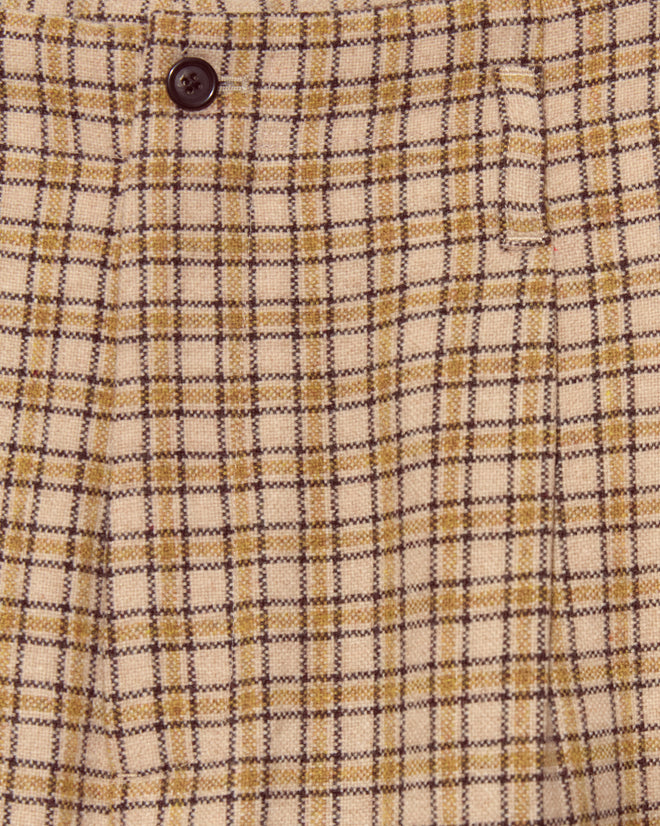 Schoolroom Check Trousers - 36