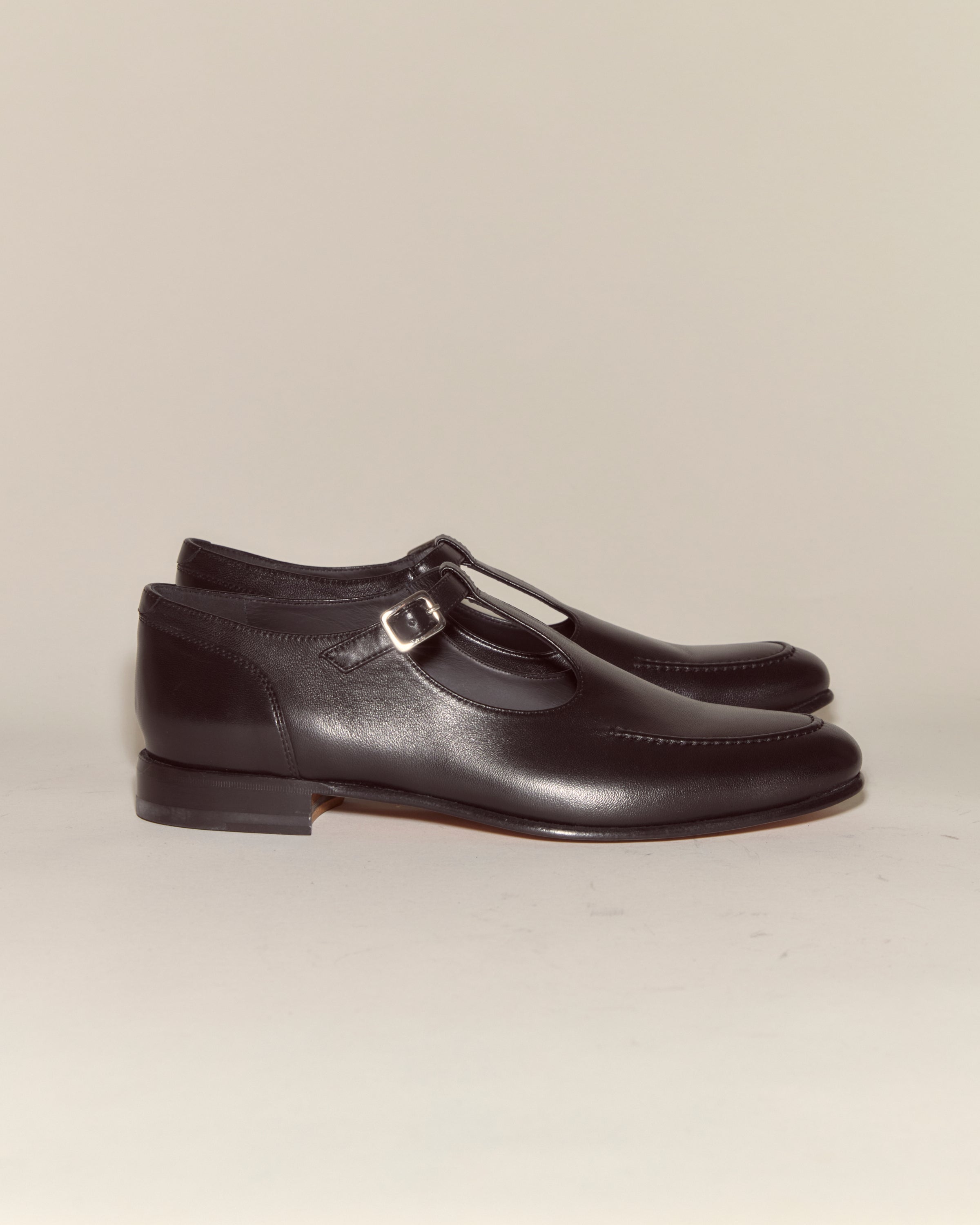 Bode Men\'s School Shoes Black Leather Size 42 - New w Box University Shoes - Black – BODE main image 2