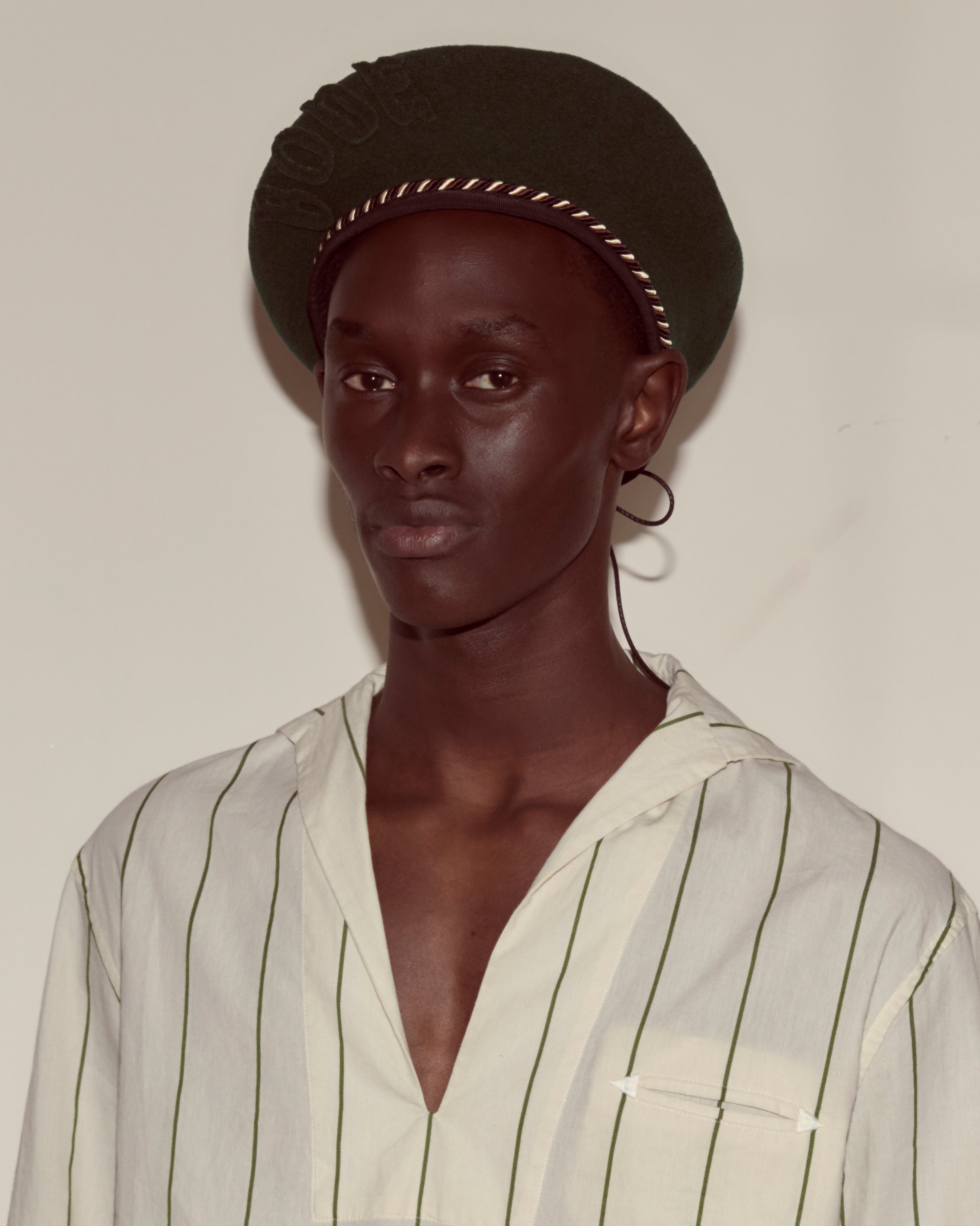 BERET VINTAGE TWILL BLACK CPH S/M 未開封！ SCRIPTBERET-GREEN-07.jpg?v=