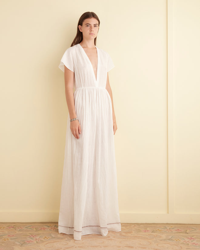 Seaside Stripe Dress - M OOAK DRESS BODE New York