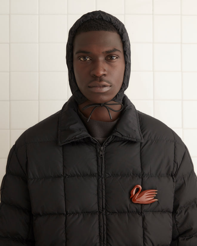Seattle Puffer Jacket - Black OUTERWEAR BODE New York