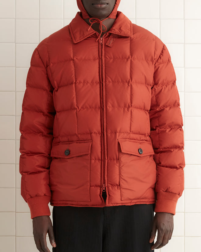 Seattle Puffer Jacket - Brick OUTERWEAR BODE New York