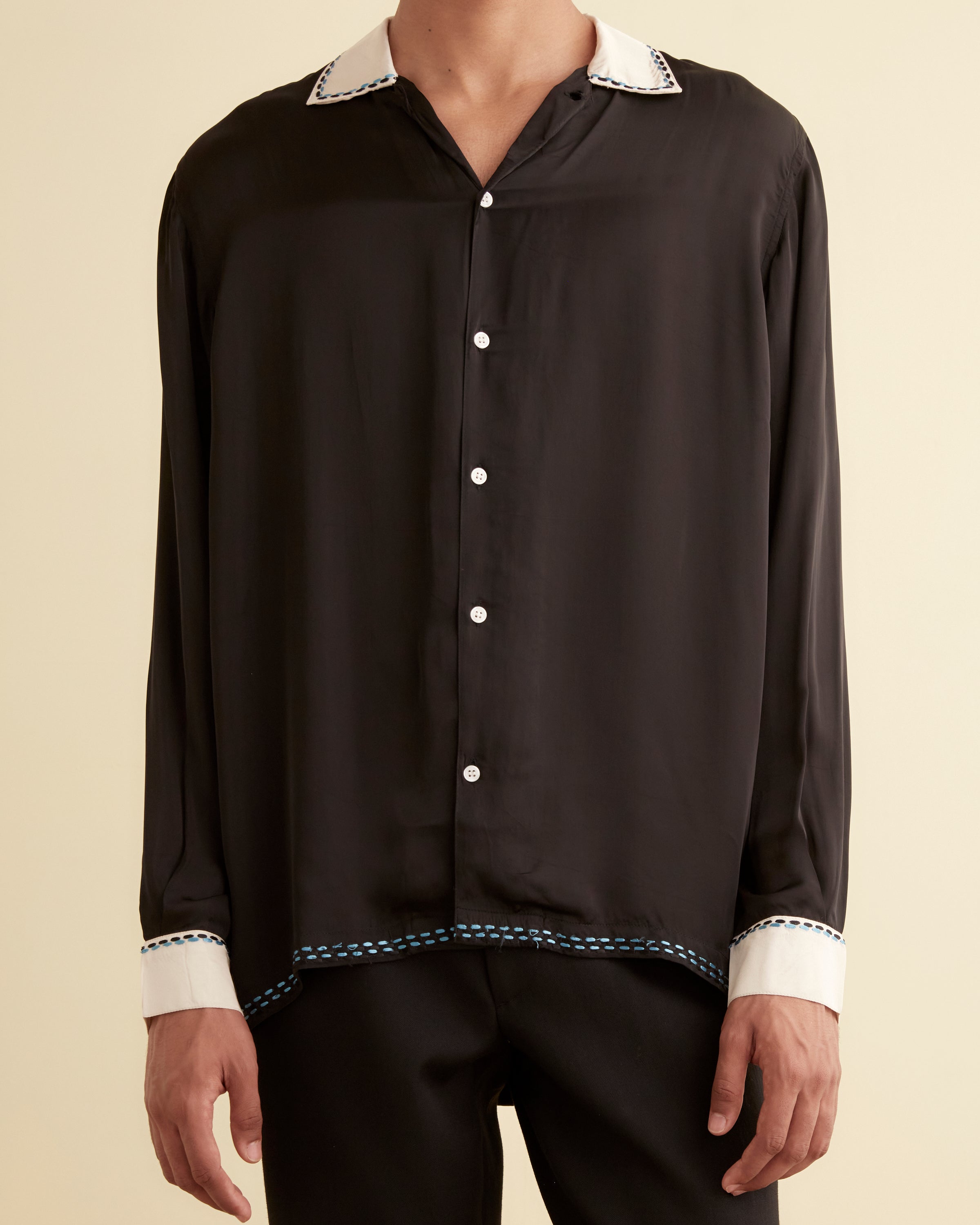 BODE SELLIER LS SHIRT 長袖シャツ Sellier Long Sleeve Shirt – BODE