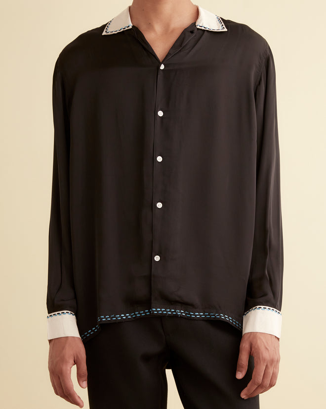 Sellier Long Sleeve Shirt SHIRT BODE New York