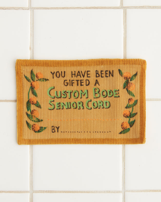 A yellow patch reads