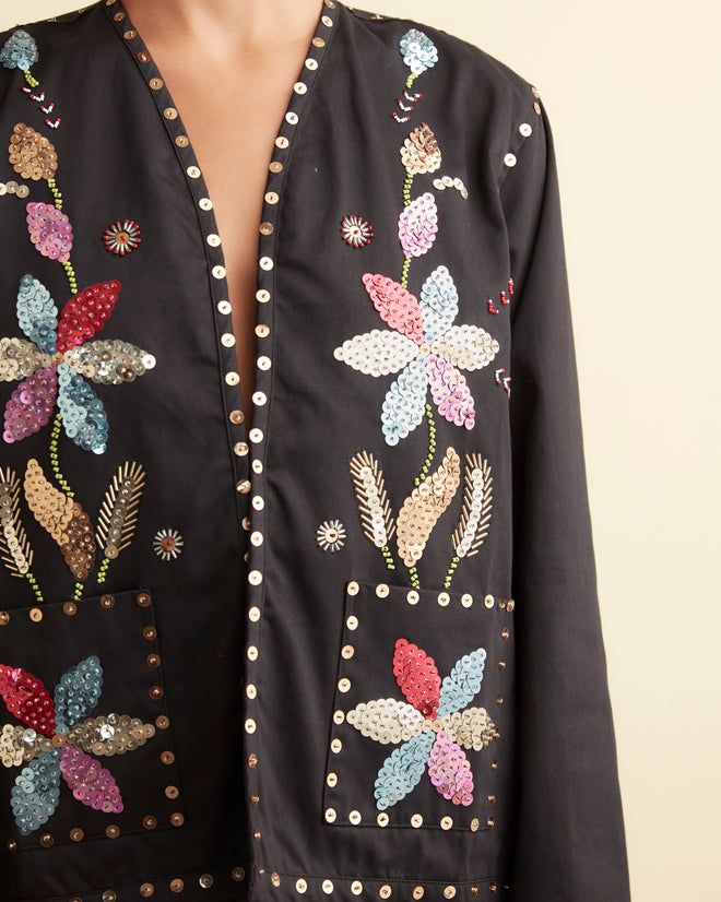Sequined Pinwheel Jacket Outerwear BODE New York