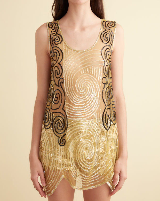 Sequin Swell Tunic SHIRT BODE New York