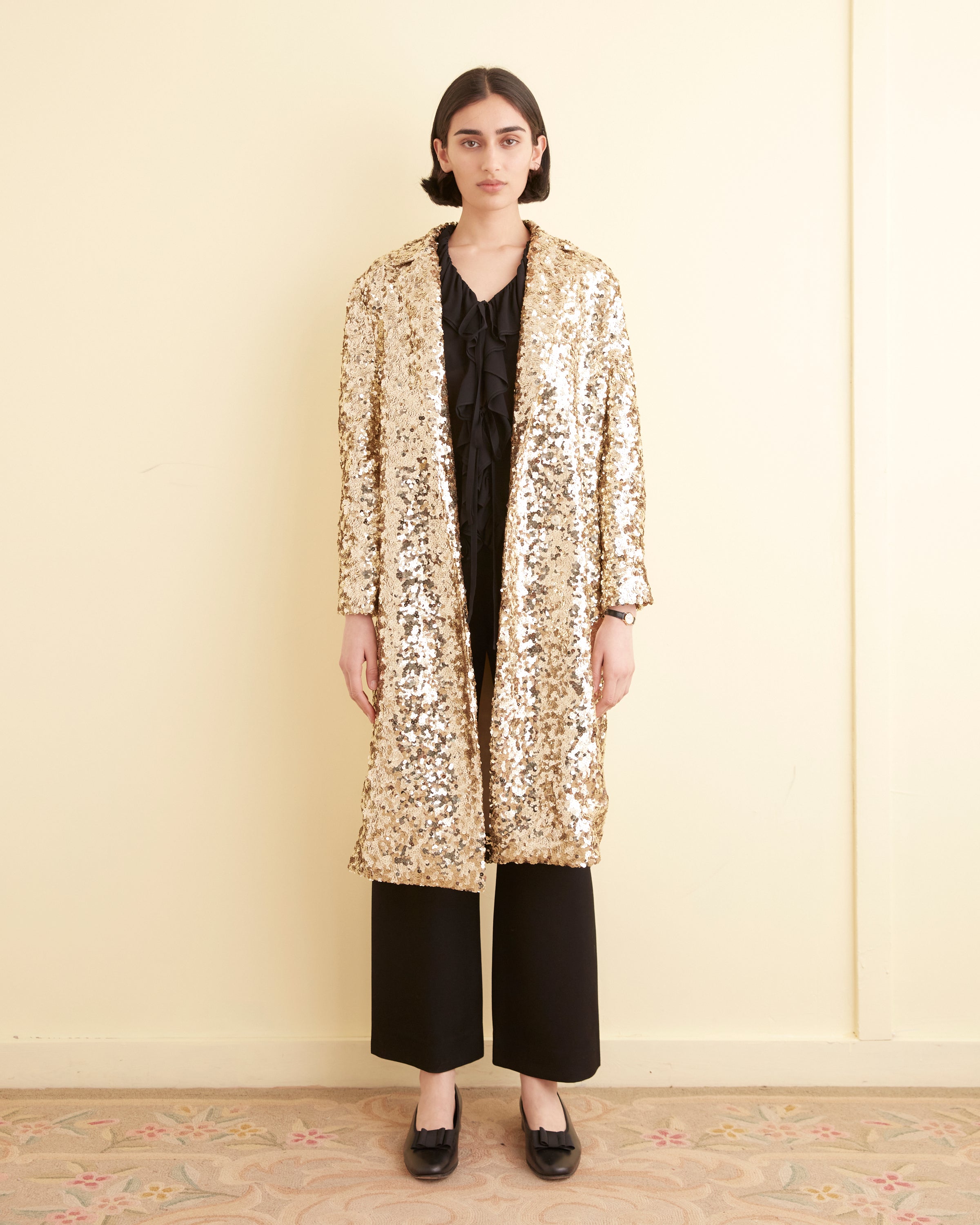 sequin coat dress Sequin Glamorous Tineey