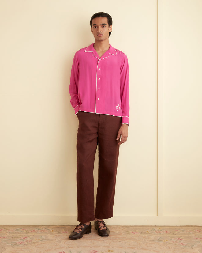 Shadow Jasmine Long Sleeve Shirt SHIRT BODE New York