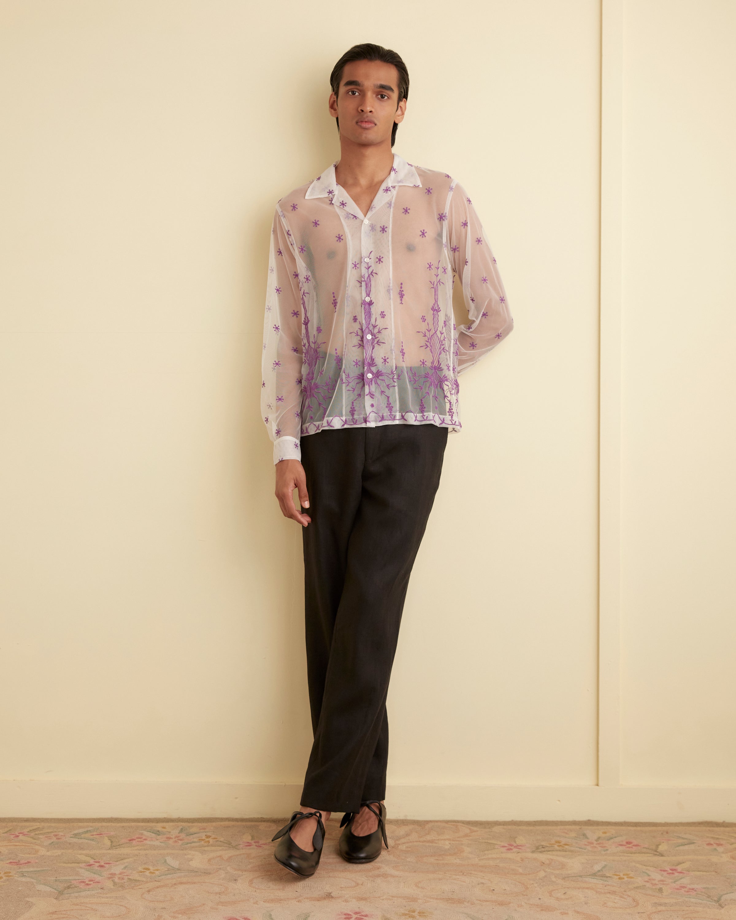 men's purple floral dress shirt Shop Men's Luxury Dress shirt - Purple Paisley Floral shirt | Modern Paisley Button Down