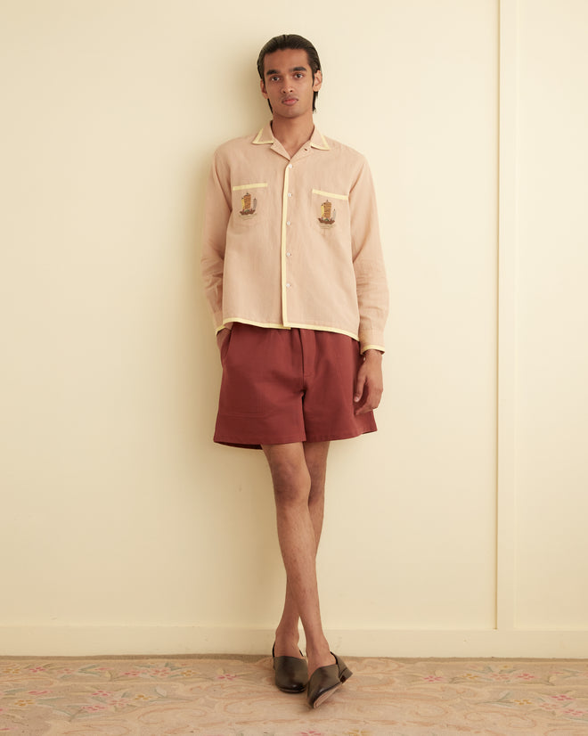 Ship Appliqué Long Sleeve Shirt SHIRT BODE New York