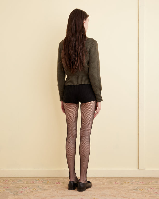 Shore Crewneck - Olive KNITWEAR BODE New York