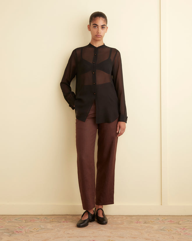 Silas Shirt - Black SHIRT BODE New York