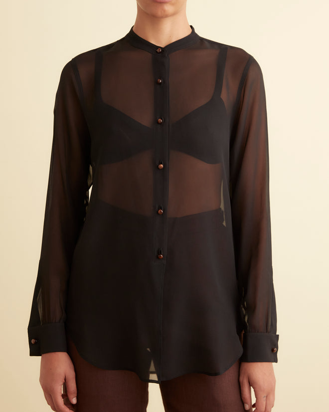 Silas Shirt - Black SHIRT BODE New York