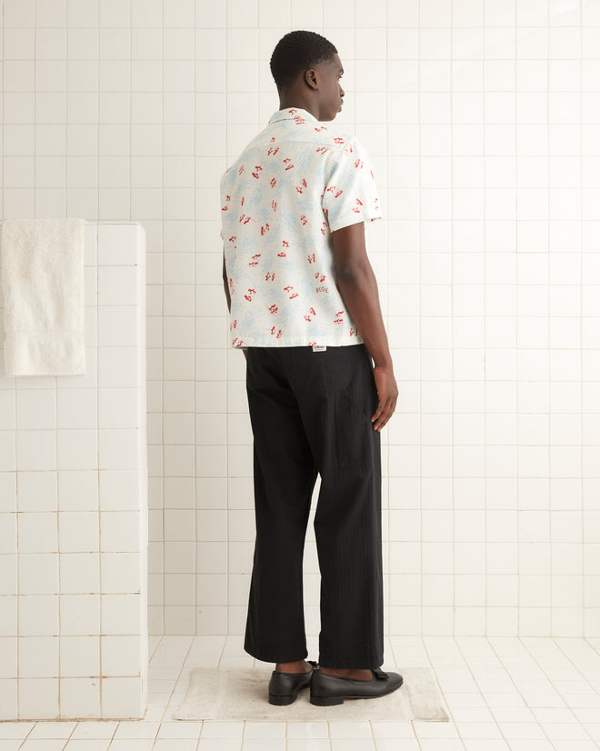 Skiing Penguins Short Sleeve Shirt SHIRT BODE New York