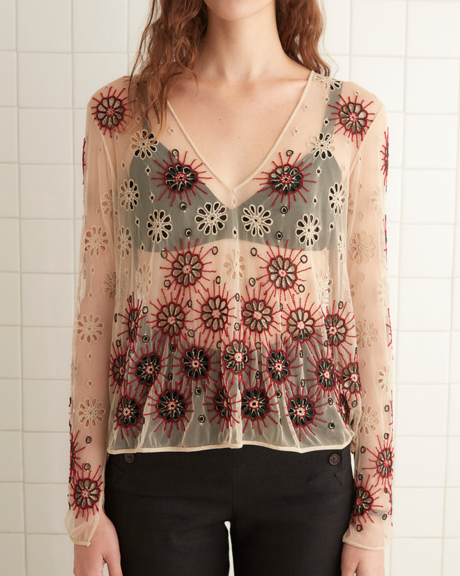 Solarium Top WOMENS TOPS BODE New York