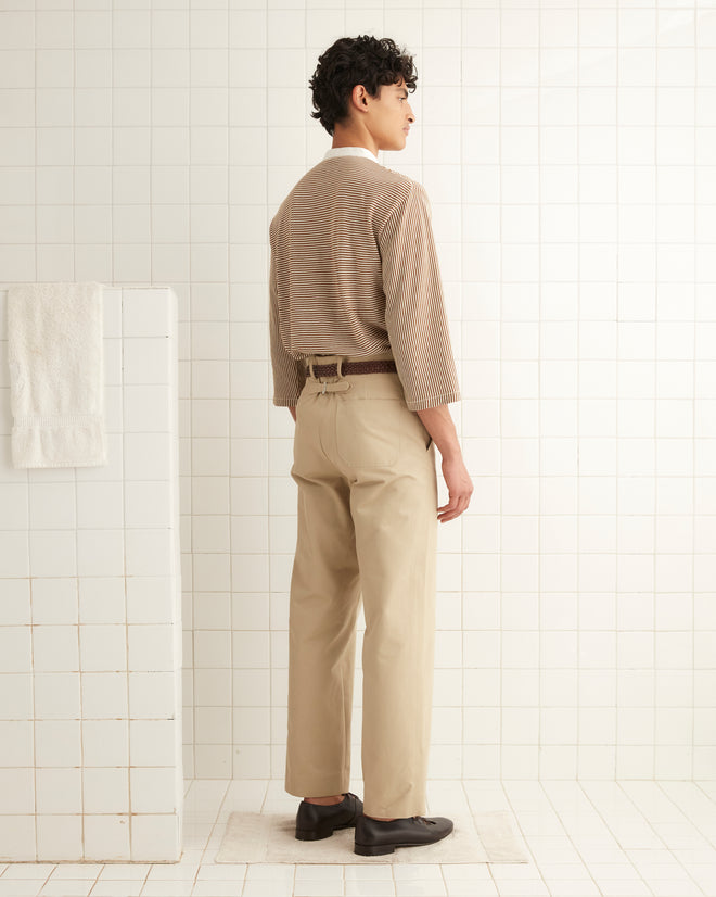 Khaki Standard Trousers TROUSERS BODE New York
