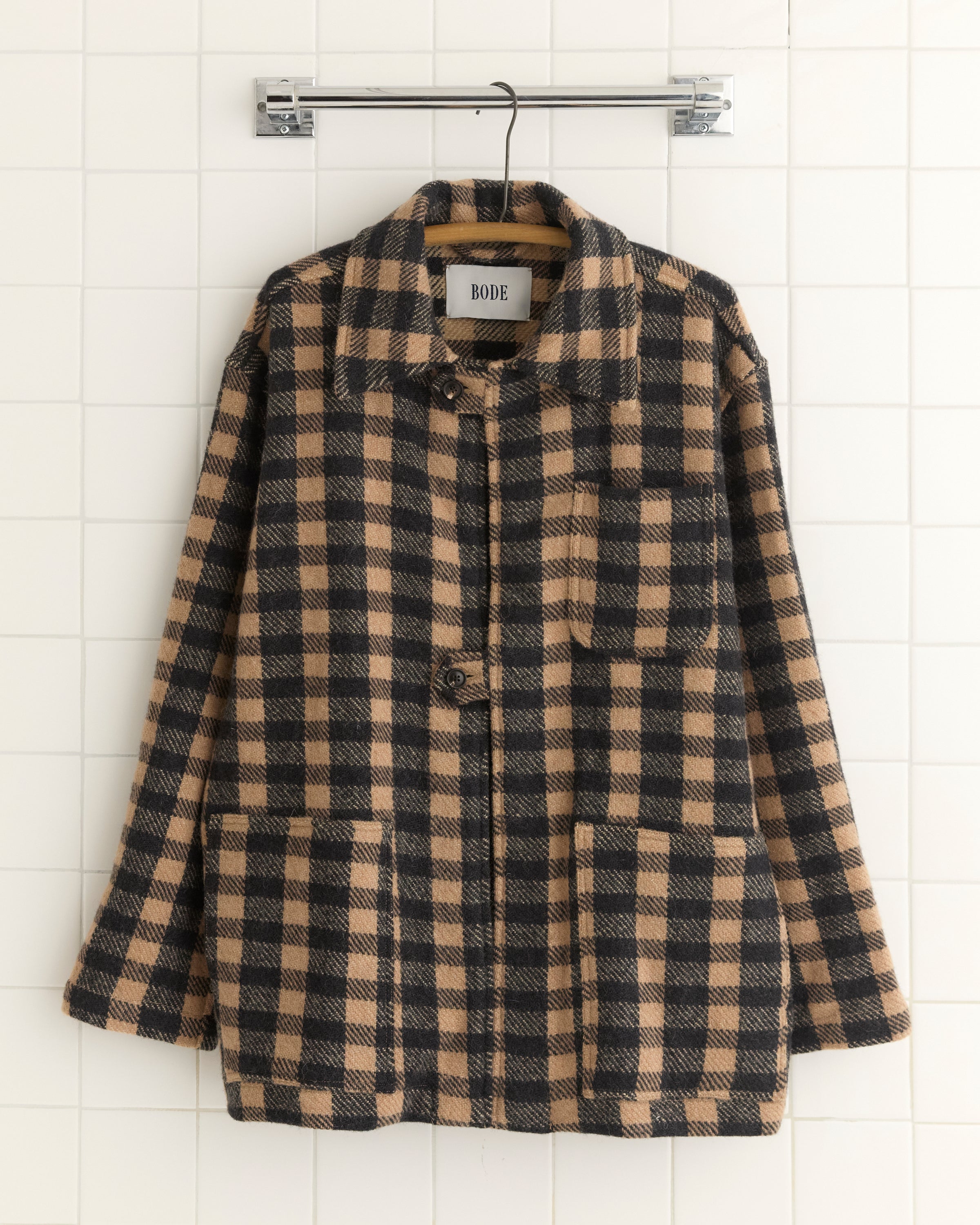 Stanton Plaid Jacket – BODE Stanton Plaid Jacket – BODE